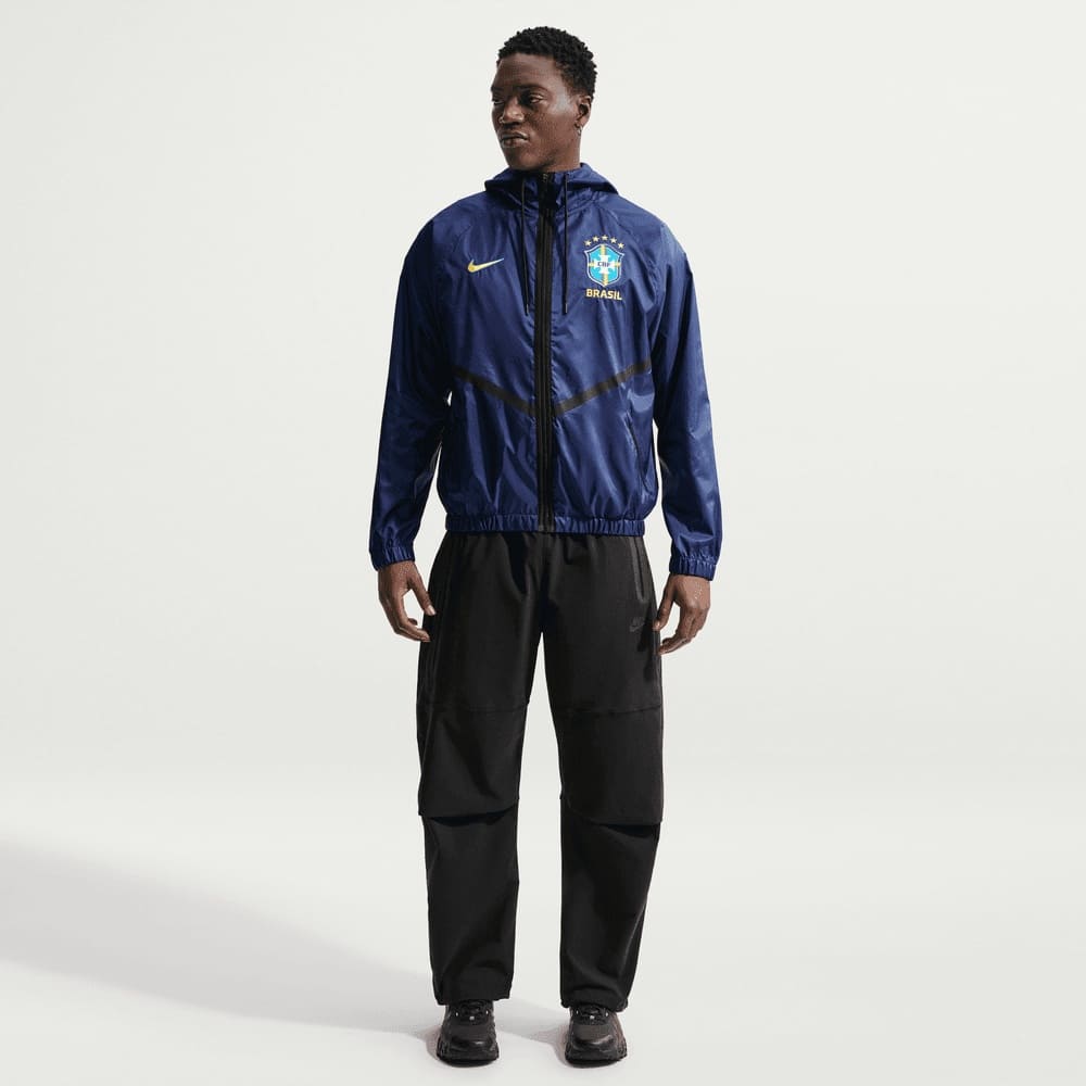 Chaquetas de fútbol para hombre en azul · IH1600-433 - vista 5