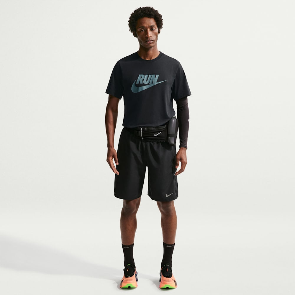 Camisetas y esqueletos para correr para hombre en negro · IH4238-014 - vista 4