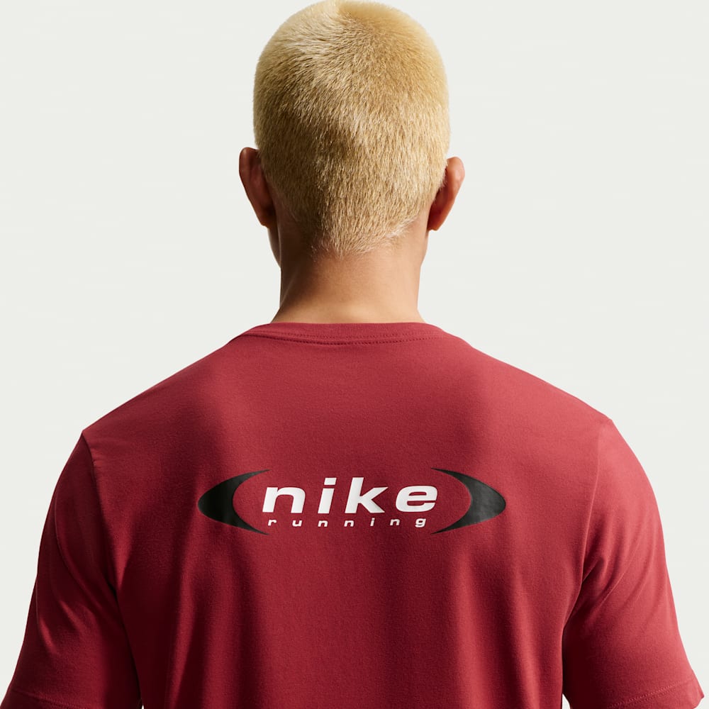 Camisetas y esqueletos para correr para hombre en rojo · IH4414-613 - vista 2