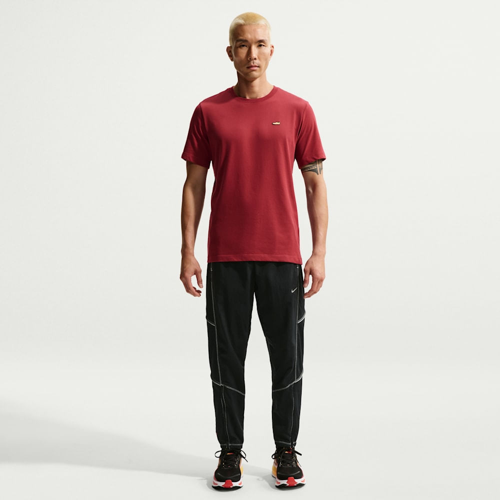 Camisetas y esqueletos para correr para hombre en rojo · IH4414-613 - vista 4