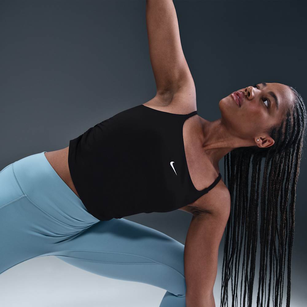 Camisetas y esqueletos para entrenamiento para mujer en negro · IH8605-010 - vista 3