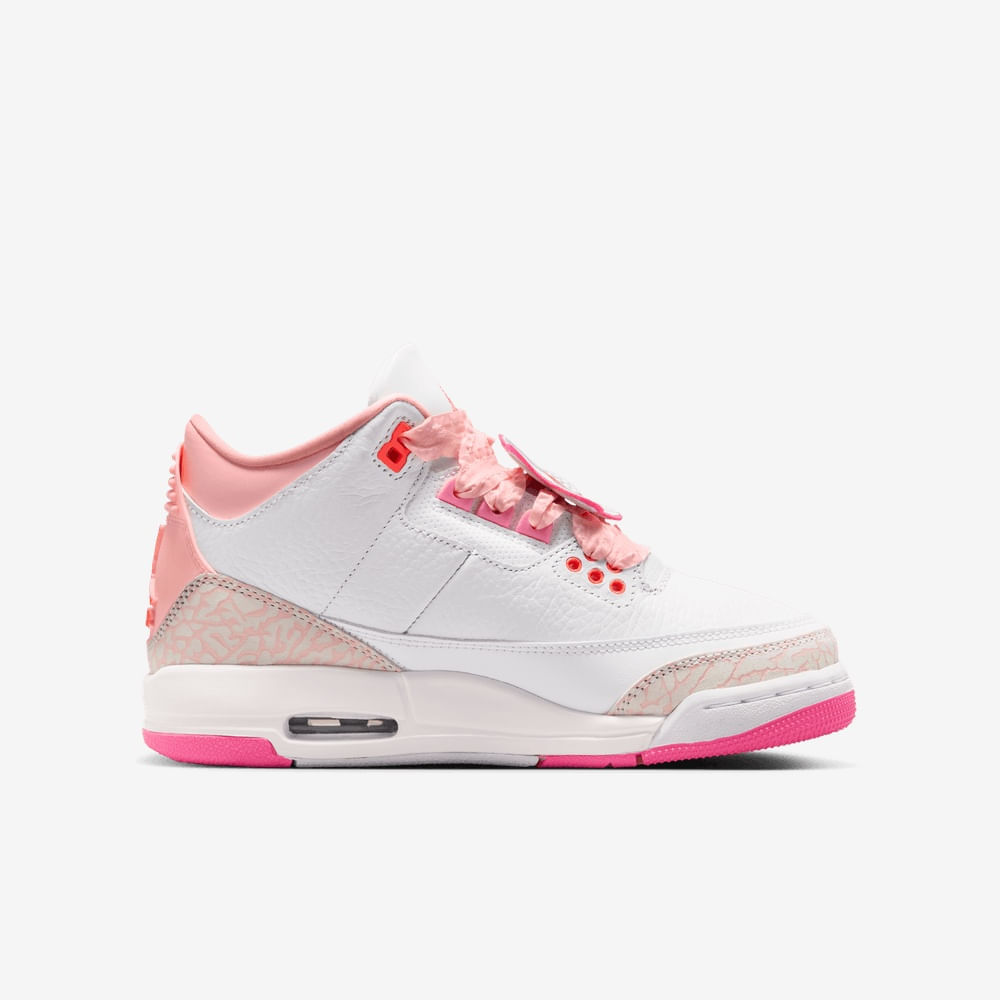 Tenis casual para niña en blanco · II0599-600 - vista 3