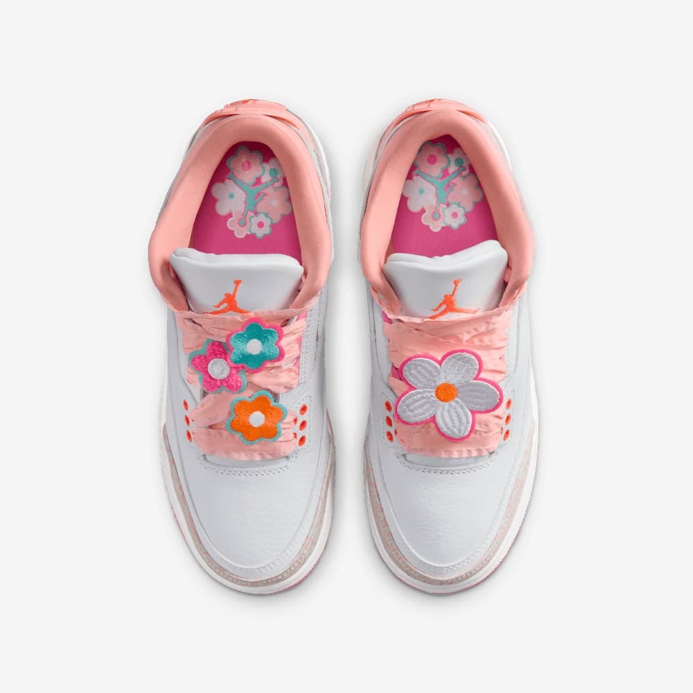 Tenis casual para niña en blanco · II0599-600 - vista 4