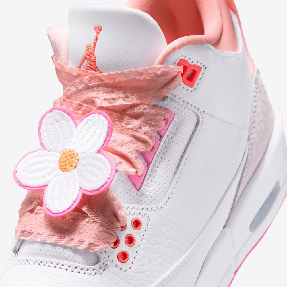 Tenis casual para niña en blanco · II0599-600 - vista 7