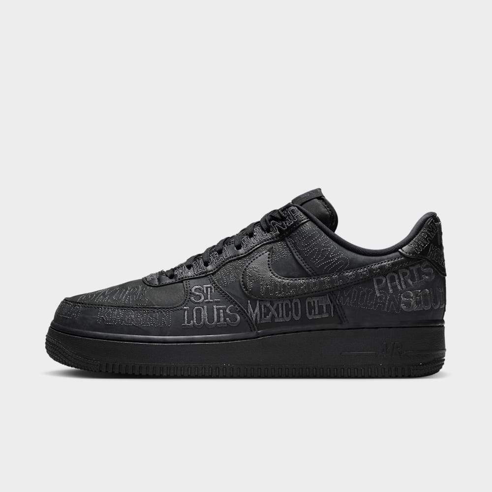 Tenis casual para hombre en negro · II1549-001 - vista 1