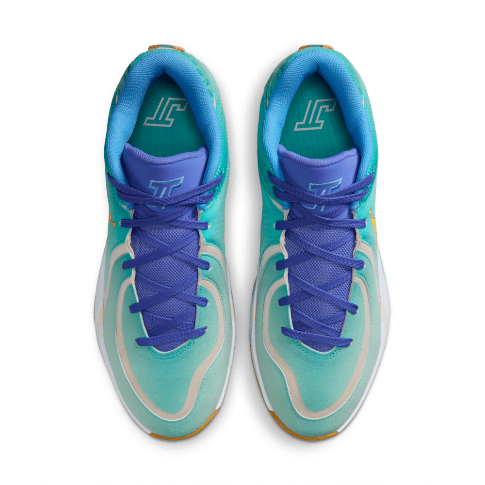 Tenis de básquetbol para hombre en verde · II3805-300 - vista 4