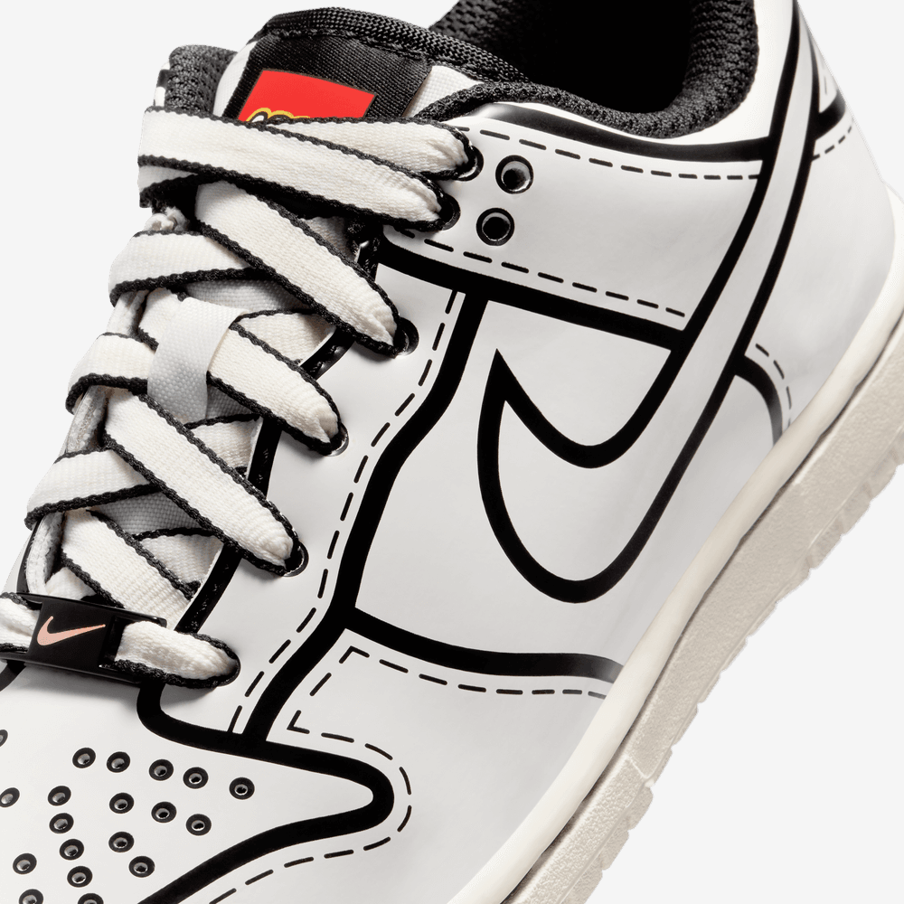Tenis casual para niño en blanco · II7288-100 - vista 10