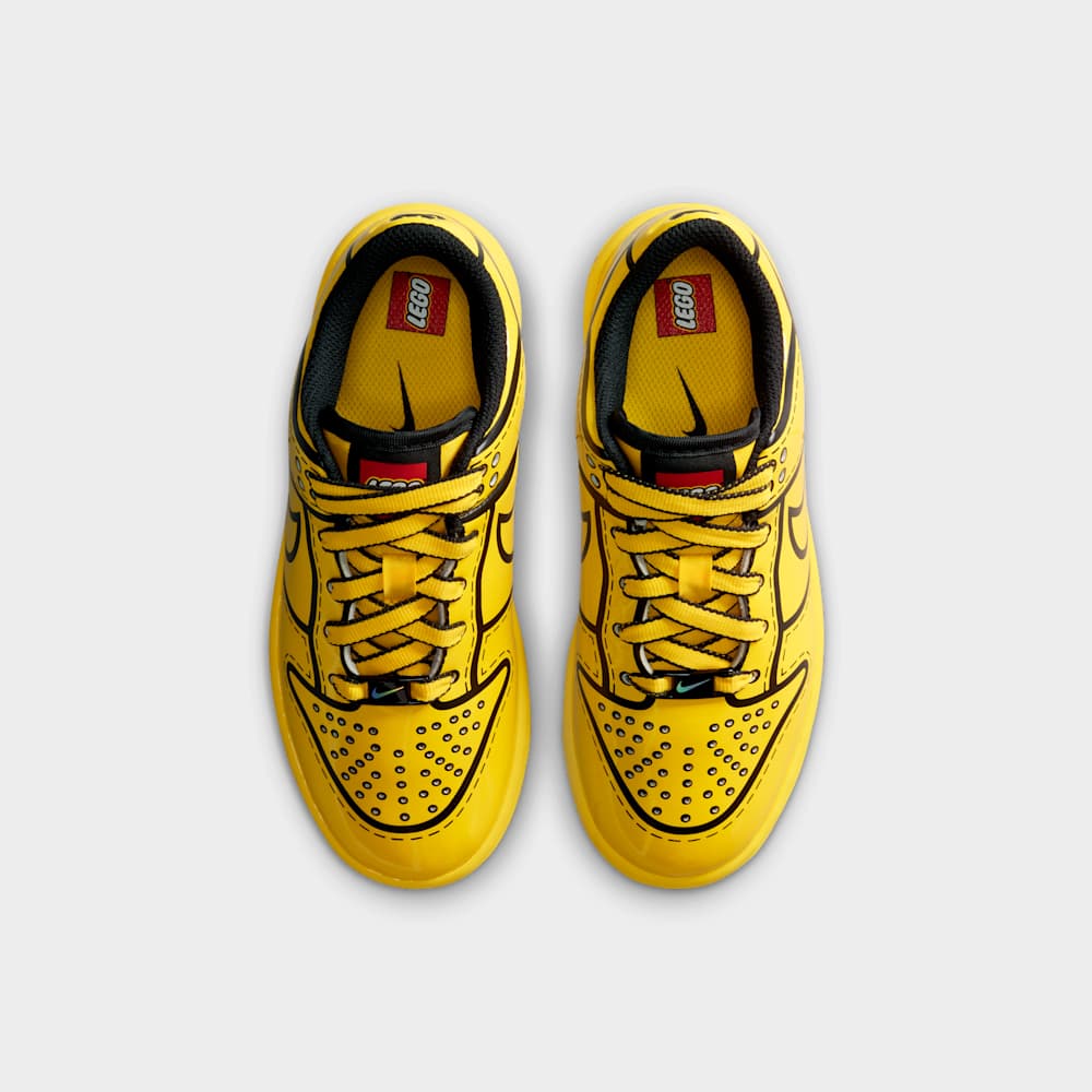 Tenis casual para niño en amarillo · II7288-700 - vista 4