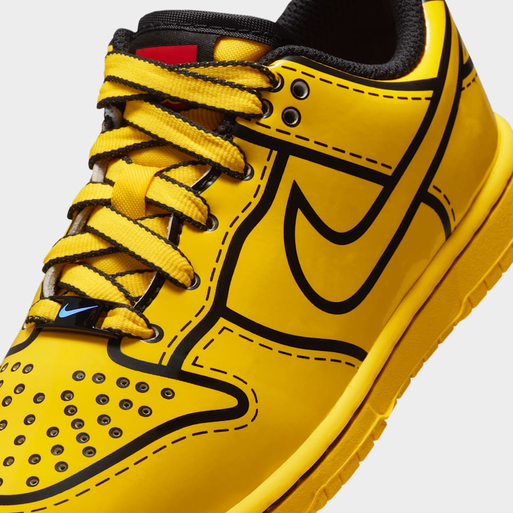 Tenis casual para niño en amarillo · II7288-700 - vista 7