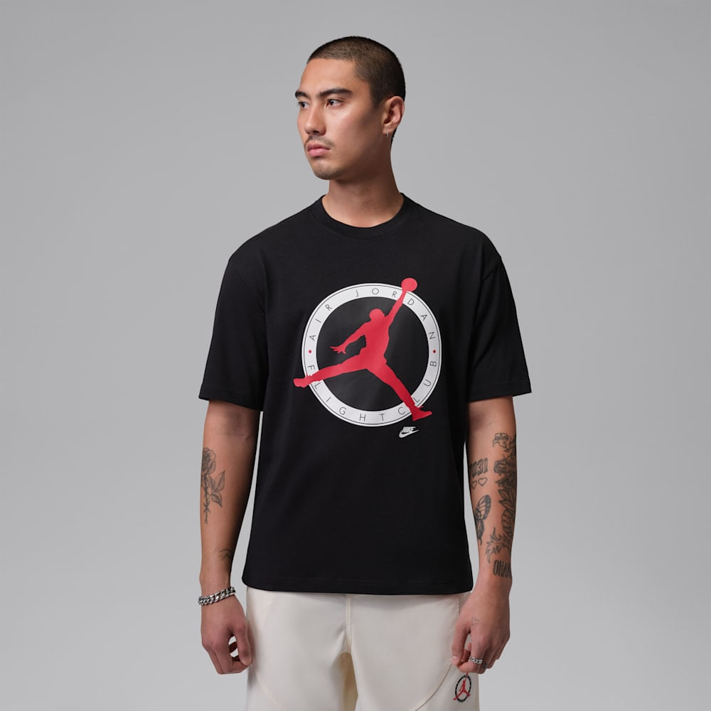 Camisetas y esqueletos casual para hombre en negro · IM1352-010 - vista 1