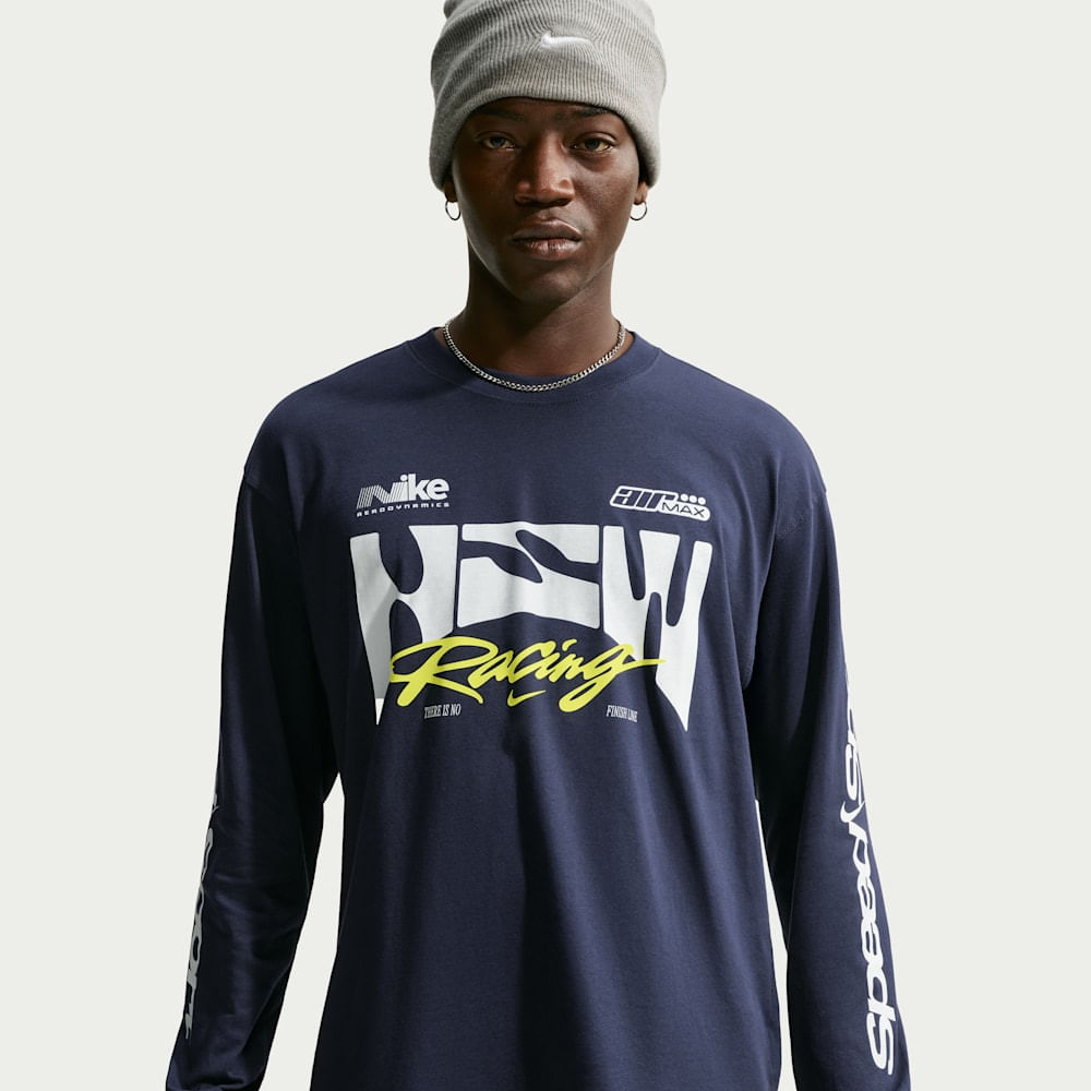 Camisetas y esqueletos casual para hombre en azul · IM3781-451 - vista 1