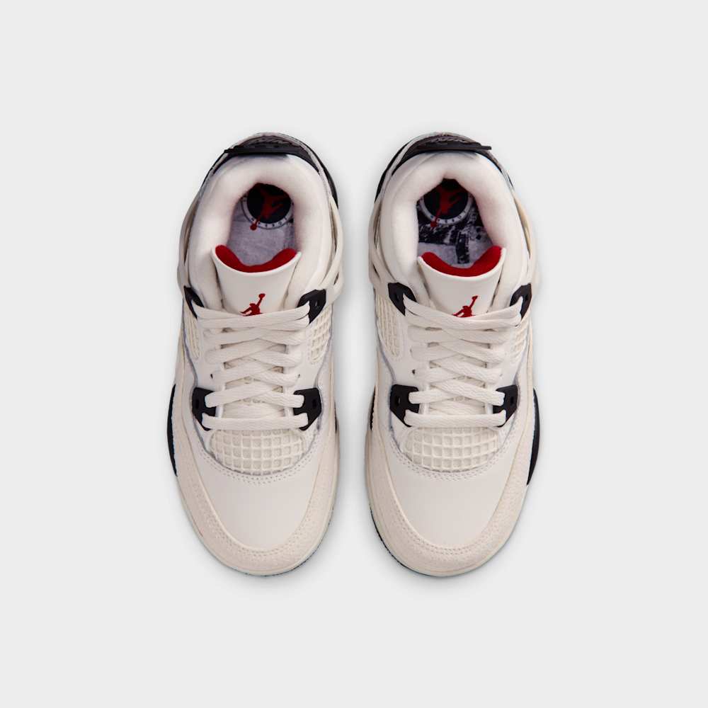 Tenis casual para niño en blanco · IM4028-100 - vista 4
