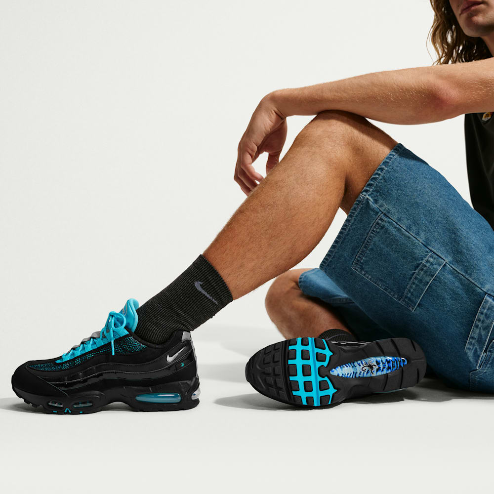 Tenis casual para hombre en negro · IM4691-001 - vista 9