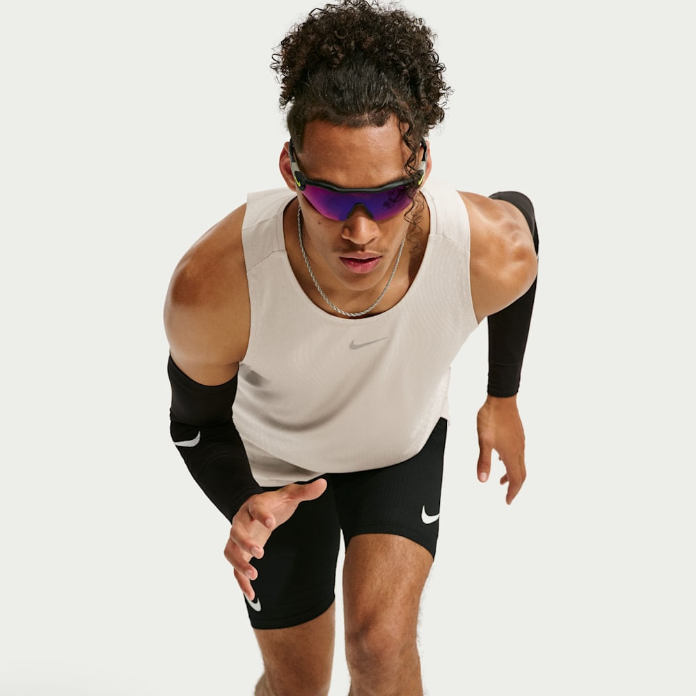 Camisetas y esqueletos para correr para hombre en marrón · IM5148-236 - vista 3