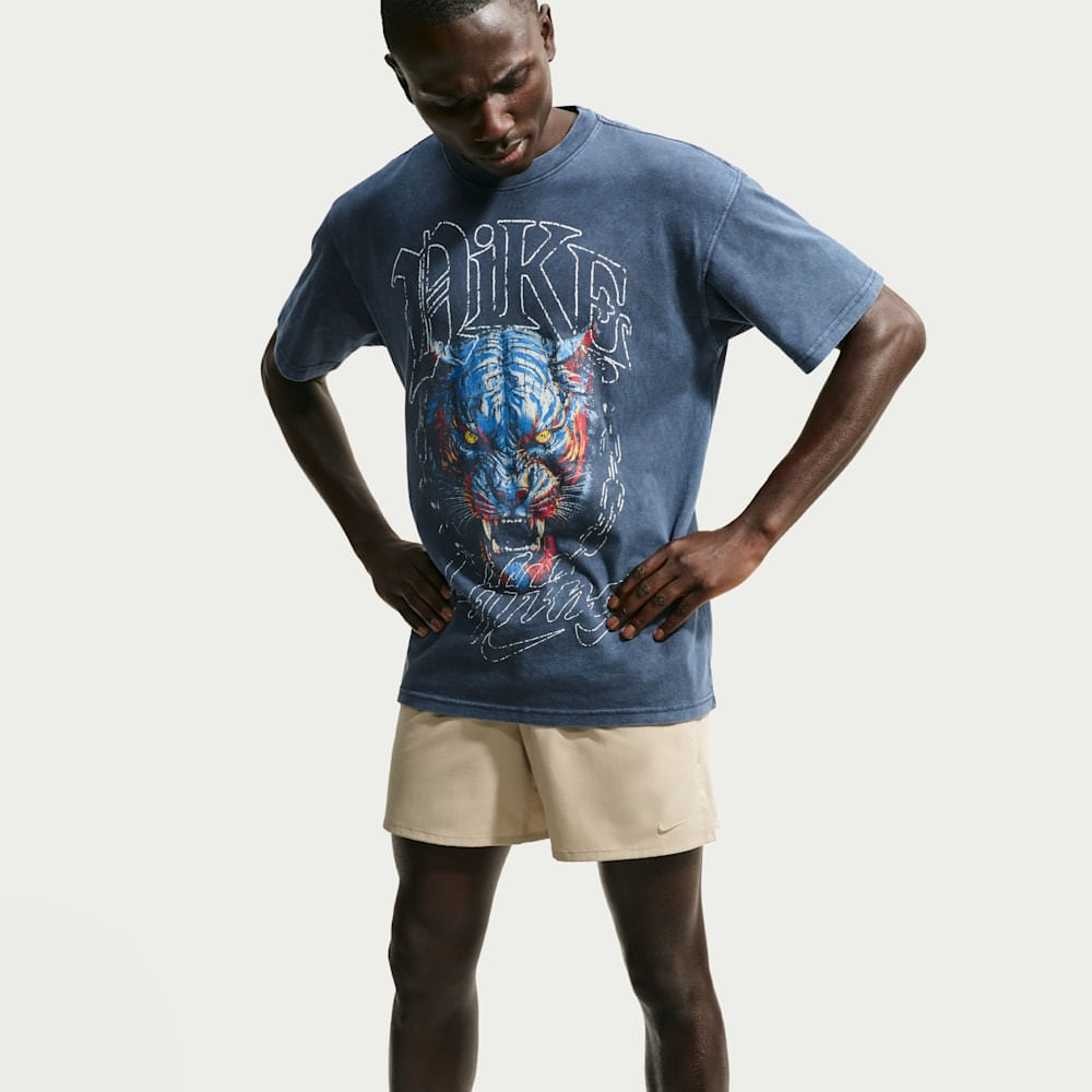Camisetas y esqueletos para entrenamiento para hombre en azul · IM6150-451 - vista 3