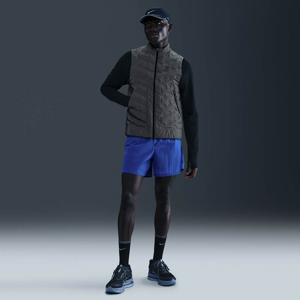 Chaquetas para correr para hombre en gris · IM6278-027 - vista 4