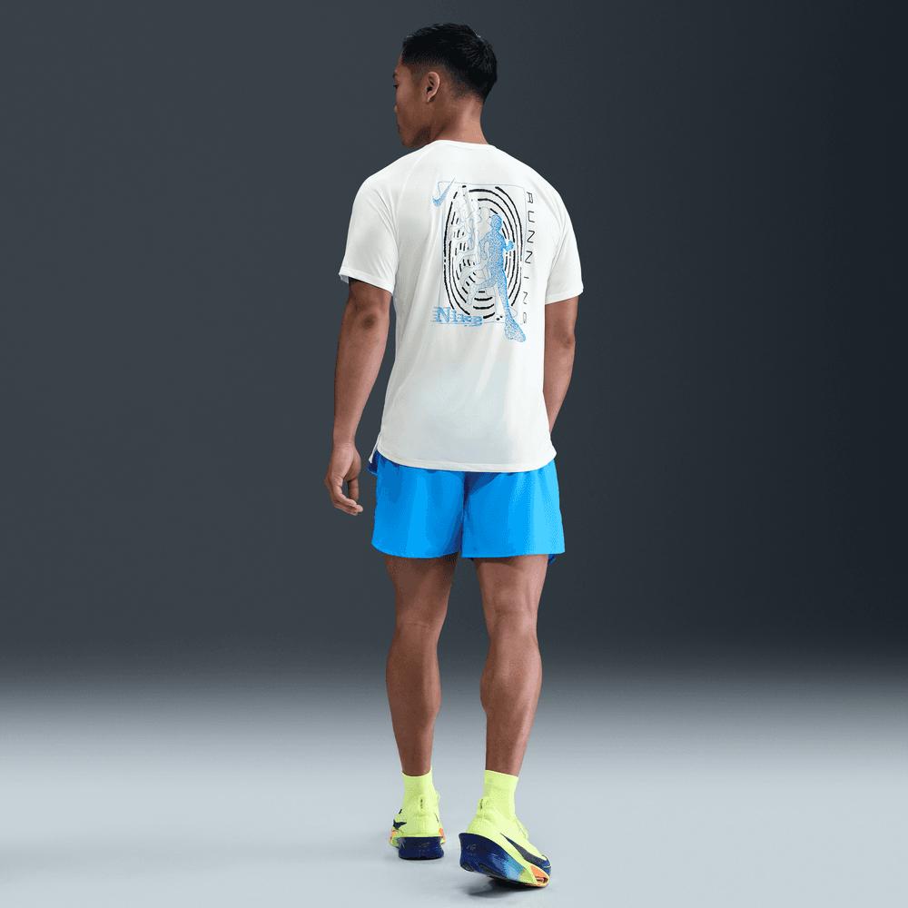 Camisetas y esqueletos para correr para hombre en blanco · IM7426-133 - vista 2