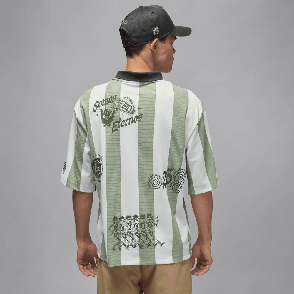 Camisetas y esqueletos casual para hombre en verde · IM8211-370 - vista 2
