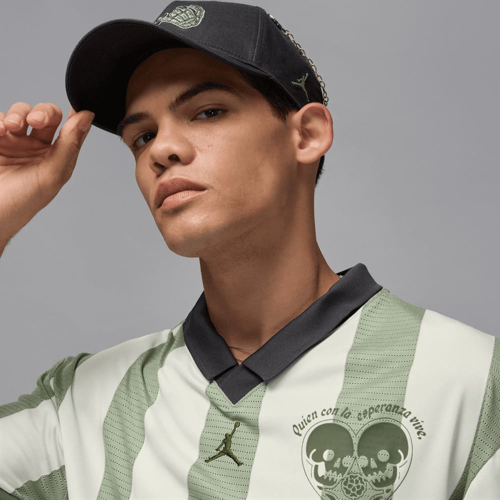 Camisetas y esqueletos casual para hombre en verde · IM8211-370 - vista 3