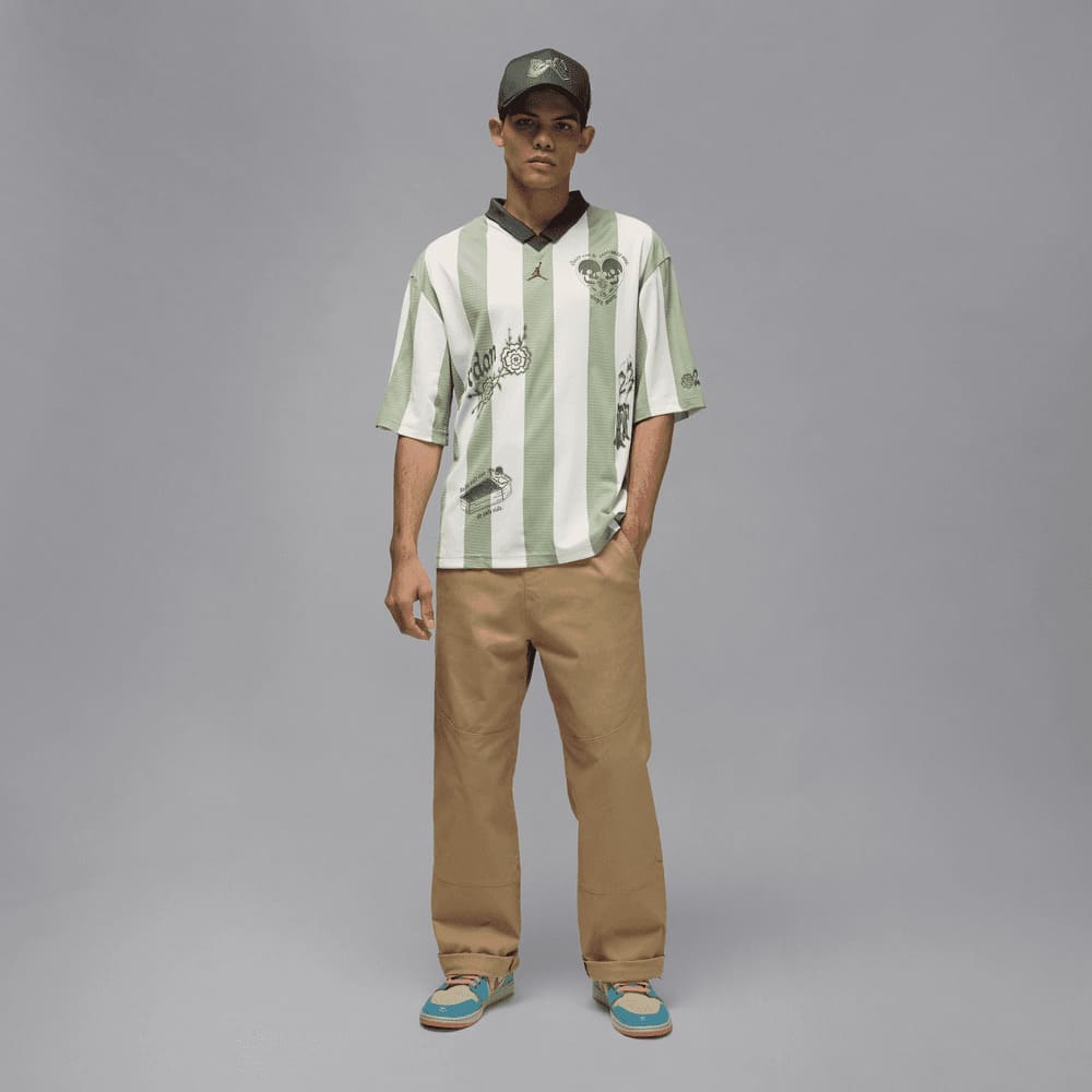 Camisetas y esqueletos casual para hombre en verde · IM8211-370 - vista 12