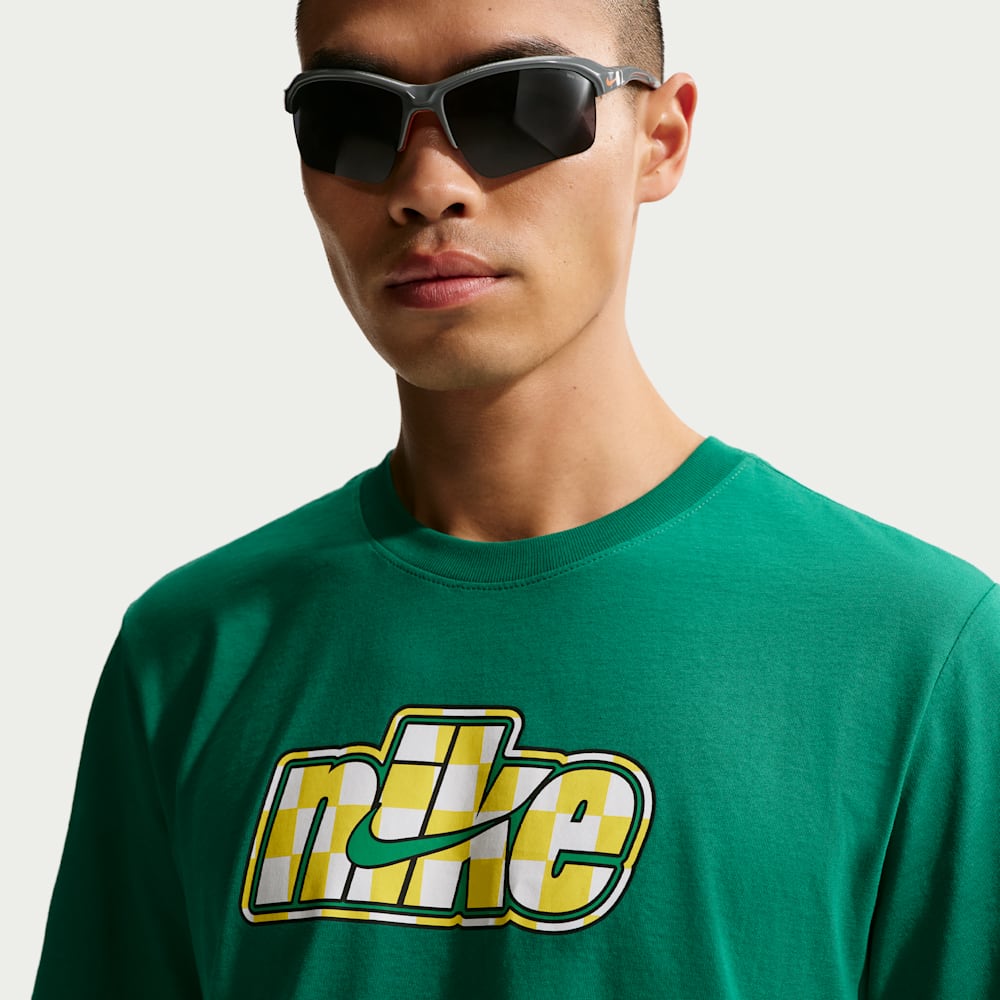 Camisetas y esqueletos casual para hombre en verde · IM9333-365 - vista 3