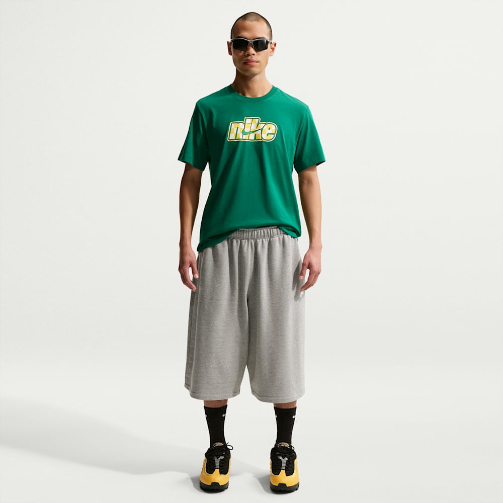 Camisetas y esqueletos casual para hombre en verde · IM9333-365 - vista 4
