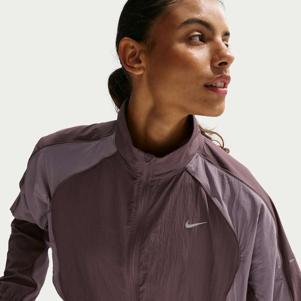Chaquetas para correr para mujer en morado · IM9480-502 - vista 3