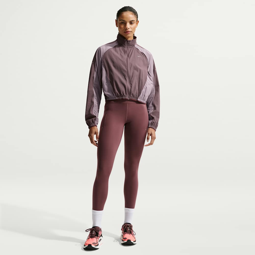 Chaquetas para correr para mujer en morado · IM9480-502 - vista 4