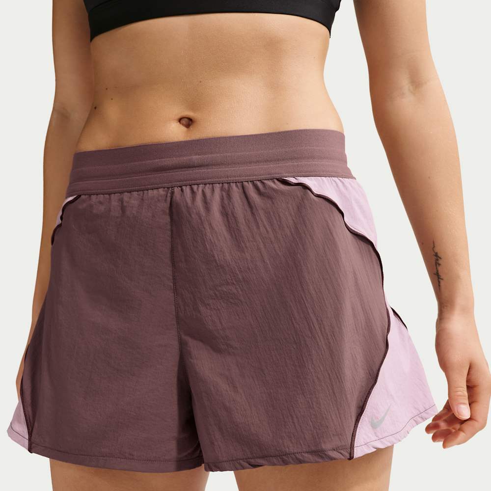 Shorts y Pantalonetas para correr para mujer en morado · IM9482-502 - vista 2