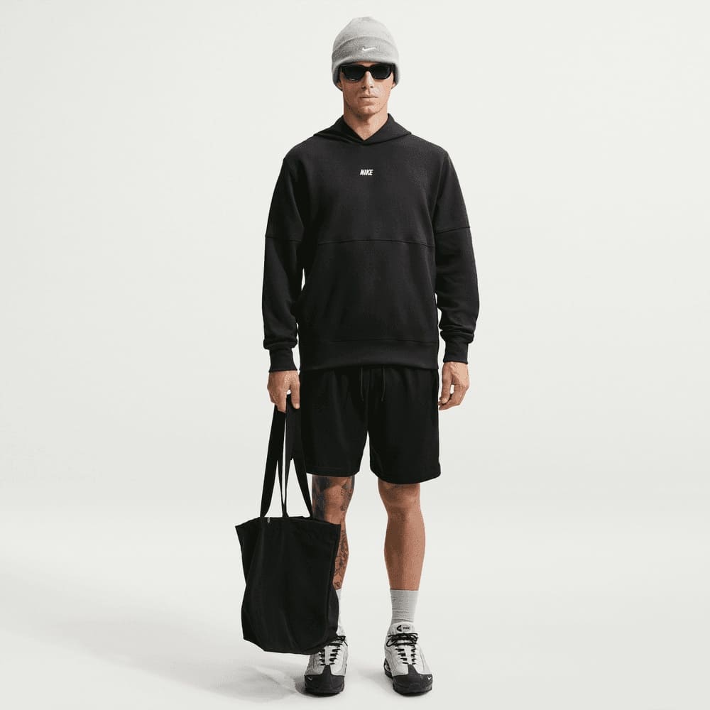 Buzos casual para hombre en negro · IO1383-010 - vista 4