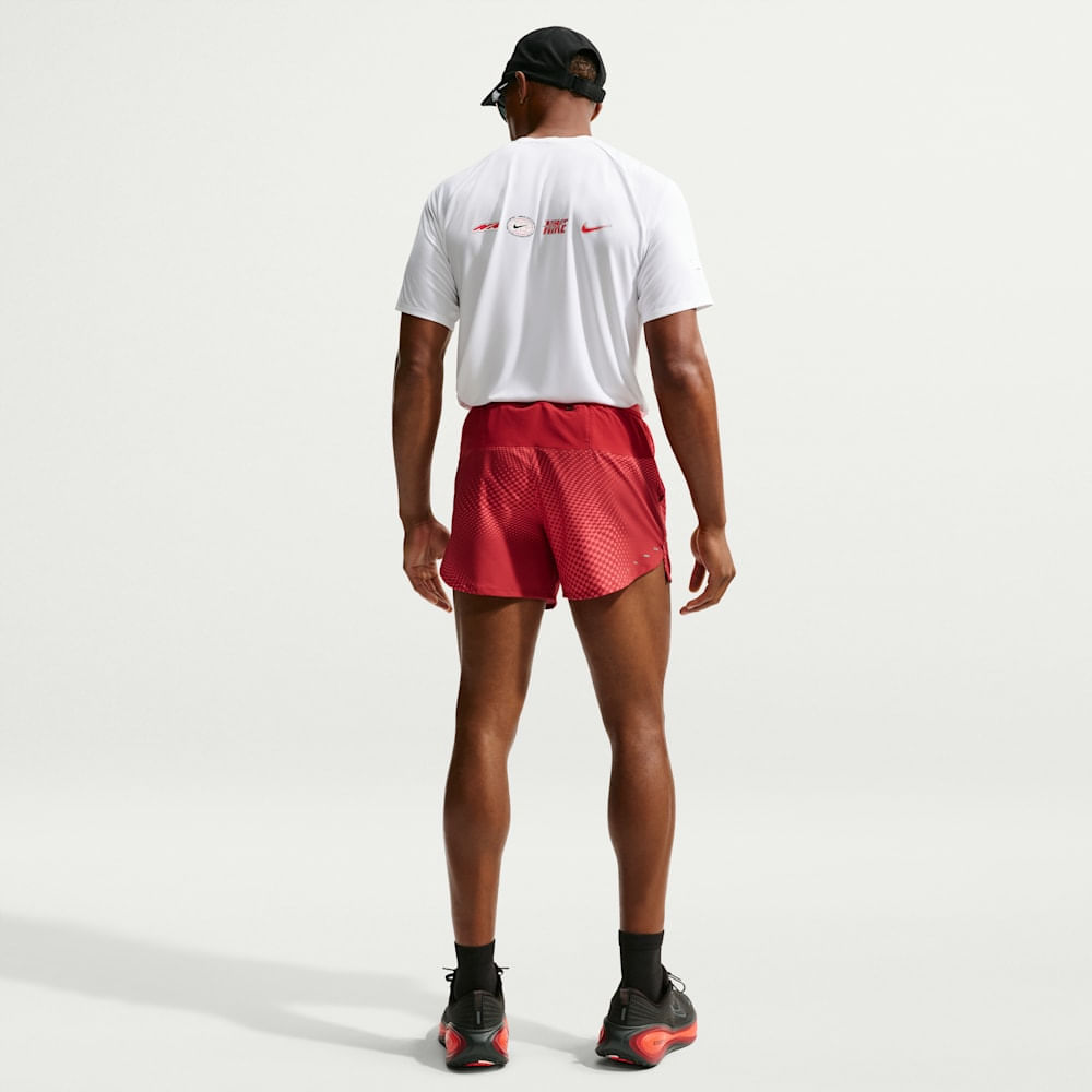 Camisetas y esqueletos para correr para hombre en blanco · IO1417-100 - vista 5