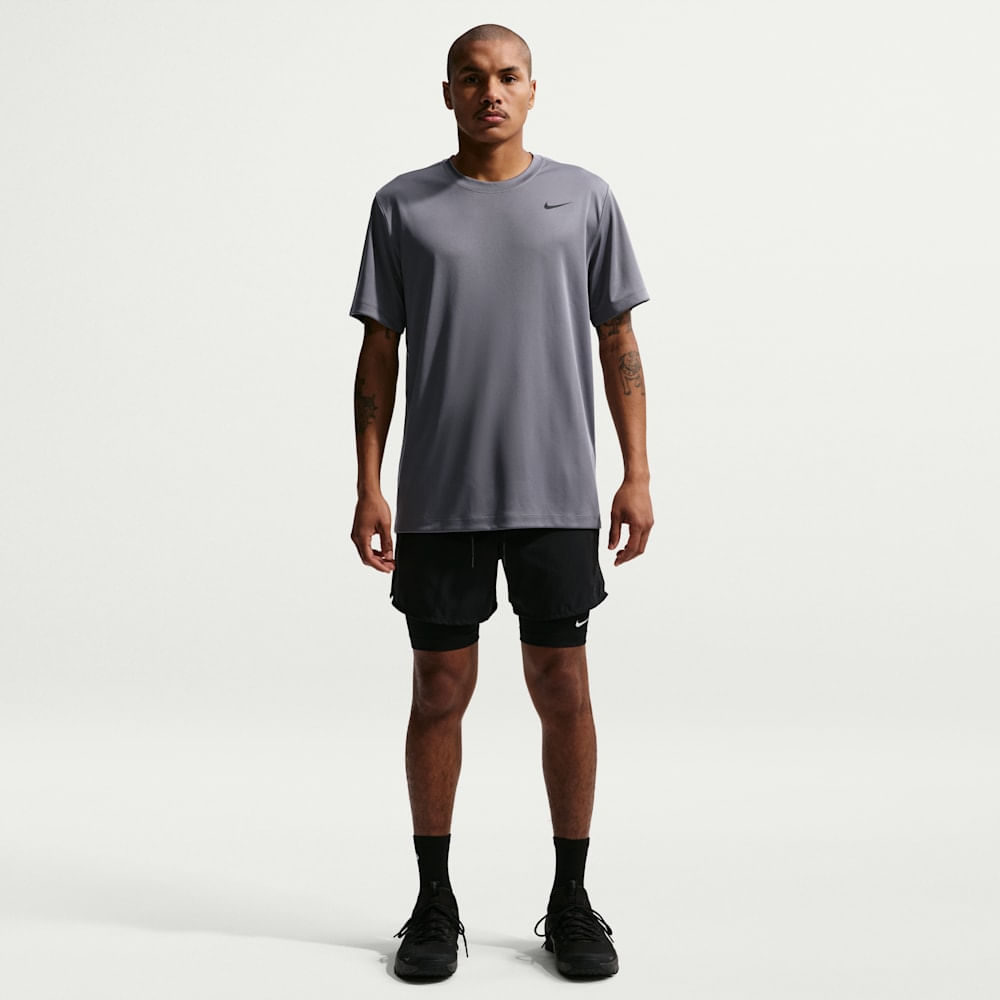 Camisetas y esqueletos para entrenamiento para hombre en gris · IO1425-084 - vista 4