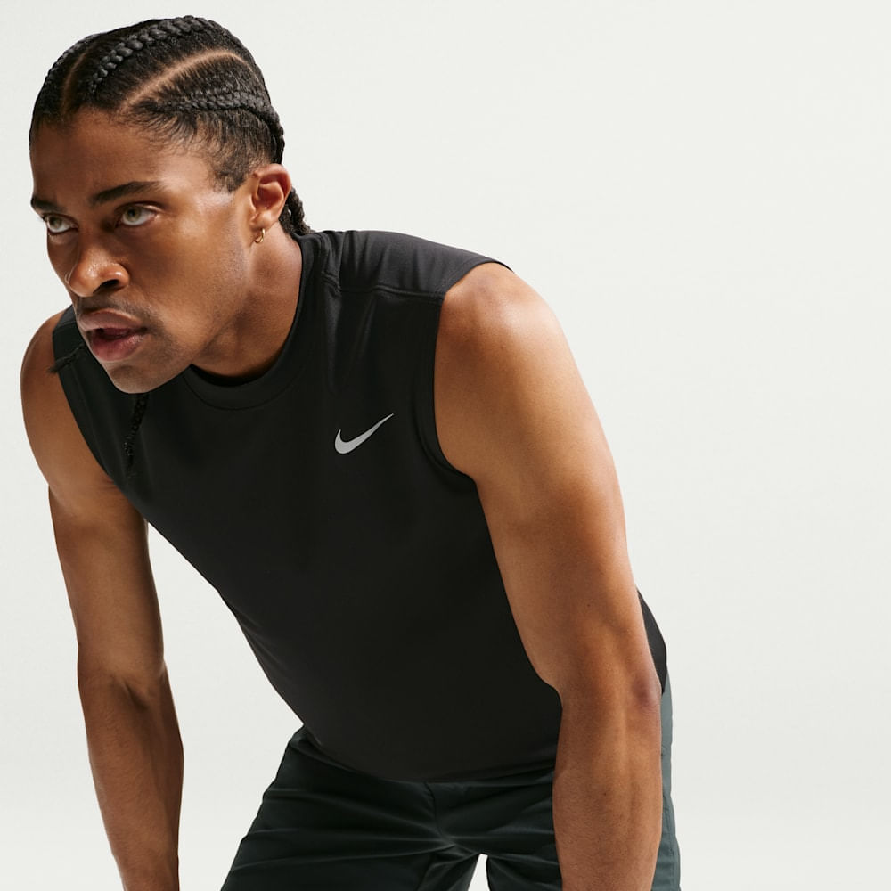 Camisetas y esqueletos para entrenamiento para hombre en negro · IO1429-010 - vista 3