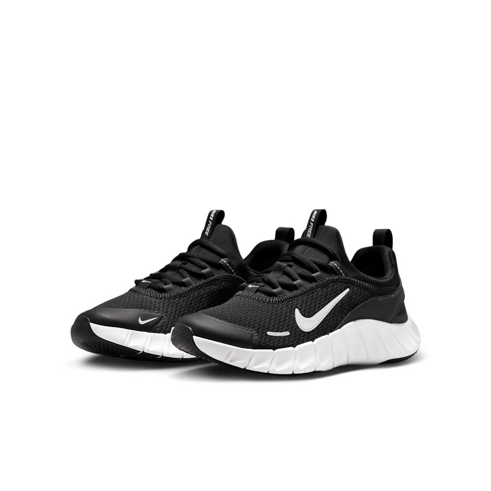 Tenis para correr para niño en negro · IO1642-001 - vista 5