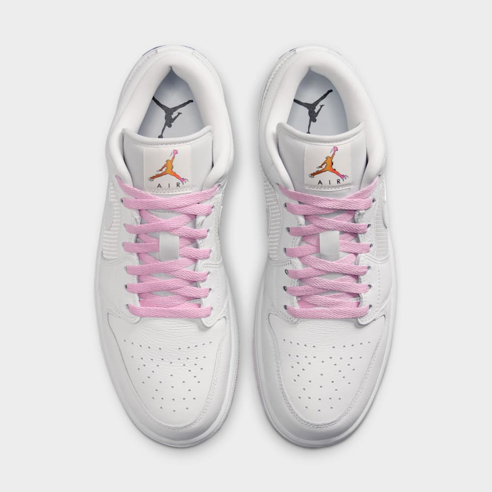 Tenis casual para hombre en blanco · IO2048-100 - vista 4
