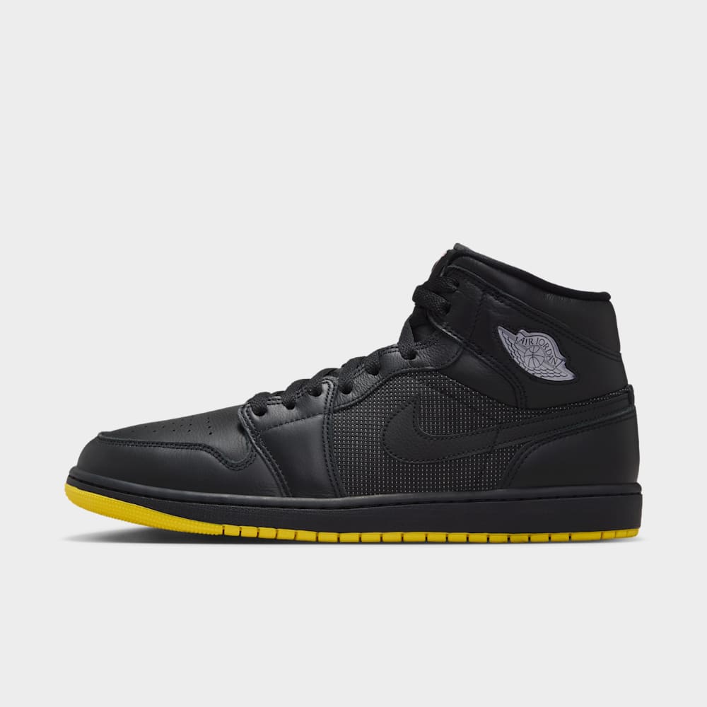 Tenis casual para hombre en negro · IO2052-001 - vista 1