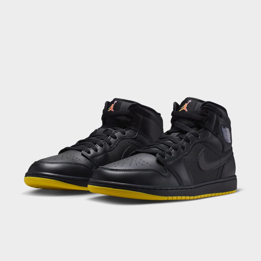 Tenis casual para hombre en negro · IO2052-001 - vista 5