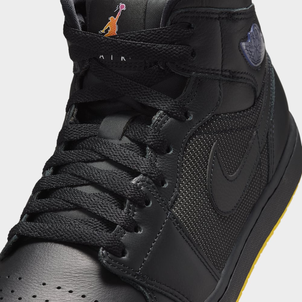 Tenis casual para hombre en negro · IO2052-001 - vista 7