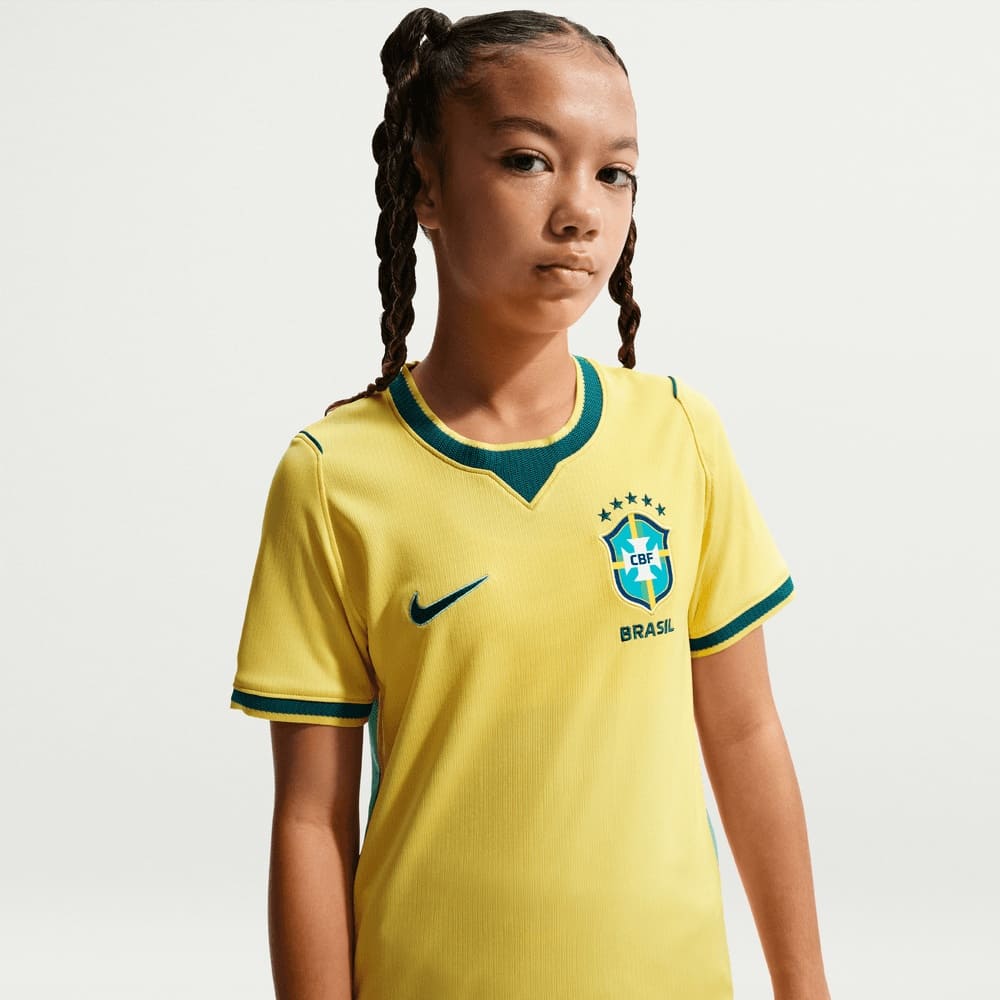 Camisetas y esqueletos de fútbol para niño en amarillo · IO2231-724 - vista 1