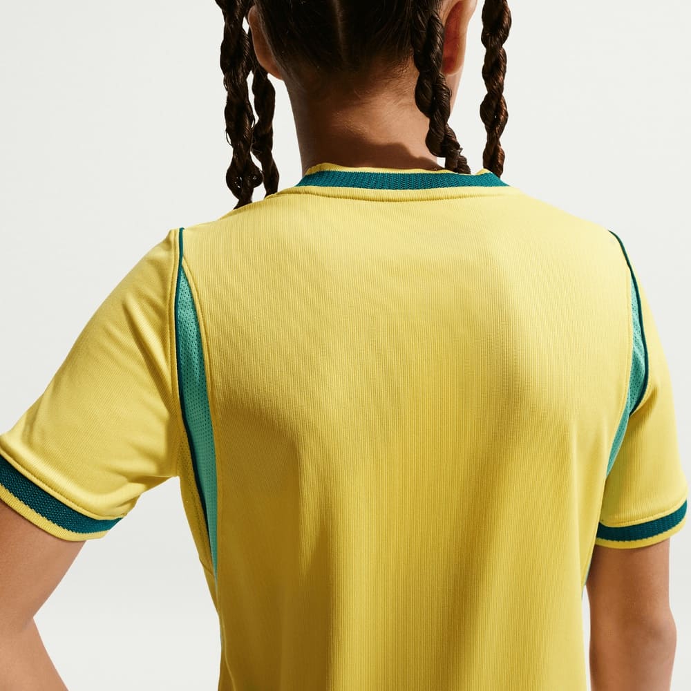 Camisetas y esqueletos de fútbol para niño en amarillo · IO2231-724 - vista 2