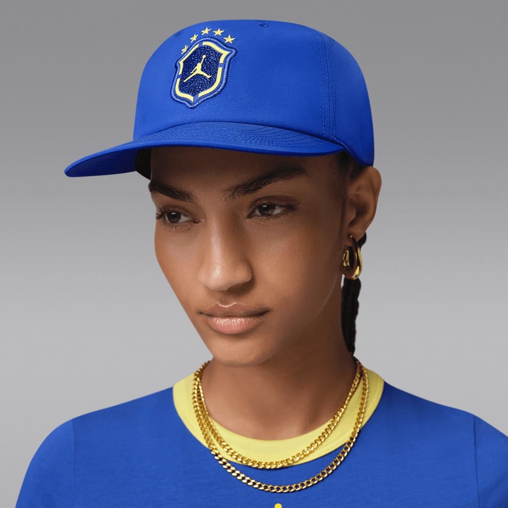Gorras y viseras de fútbol para hombre en azul · IO4448-417 - vista 1