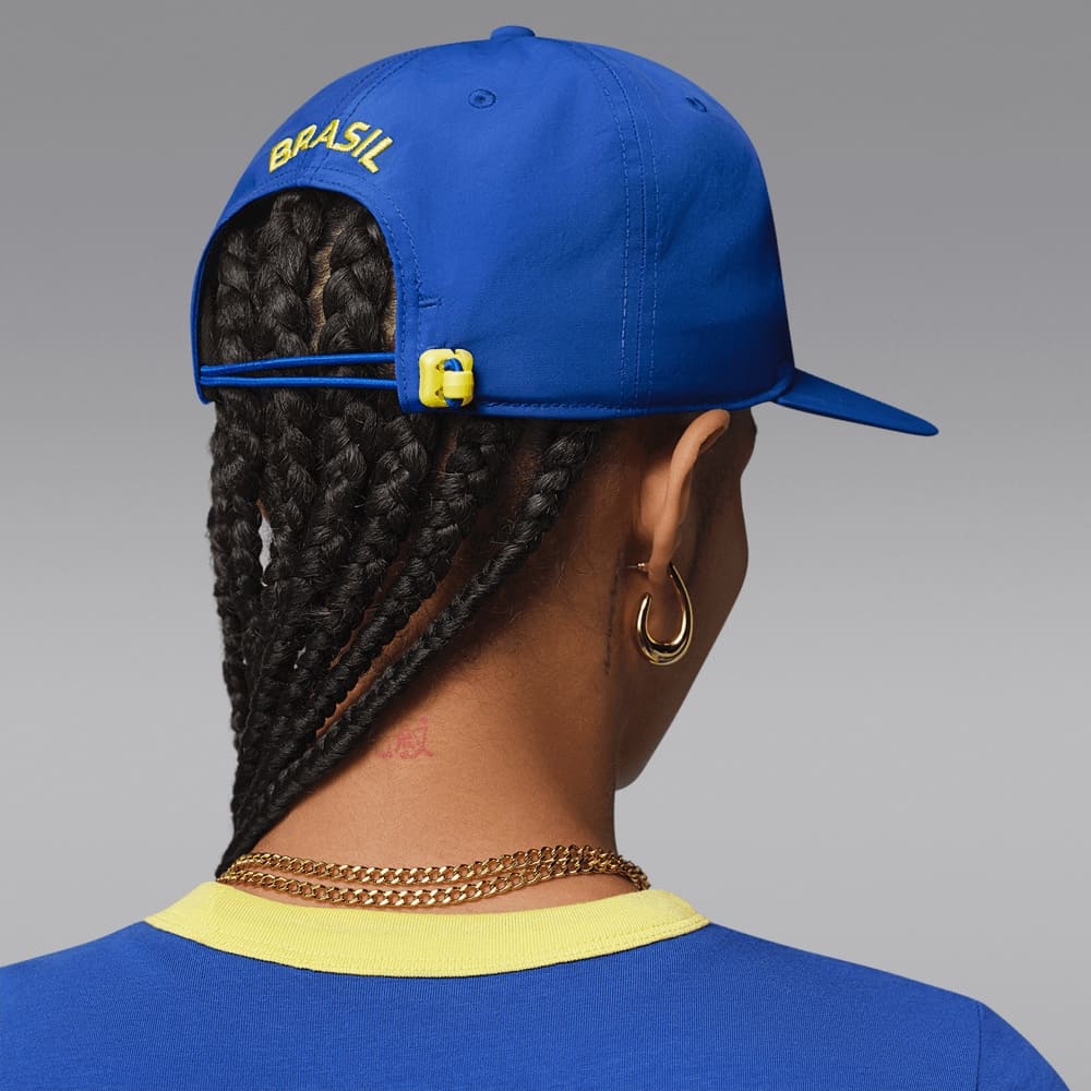 Gorras y viseras de fútbol para hombre en azul · IO4448-417 - vista 2