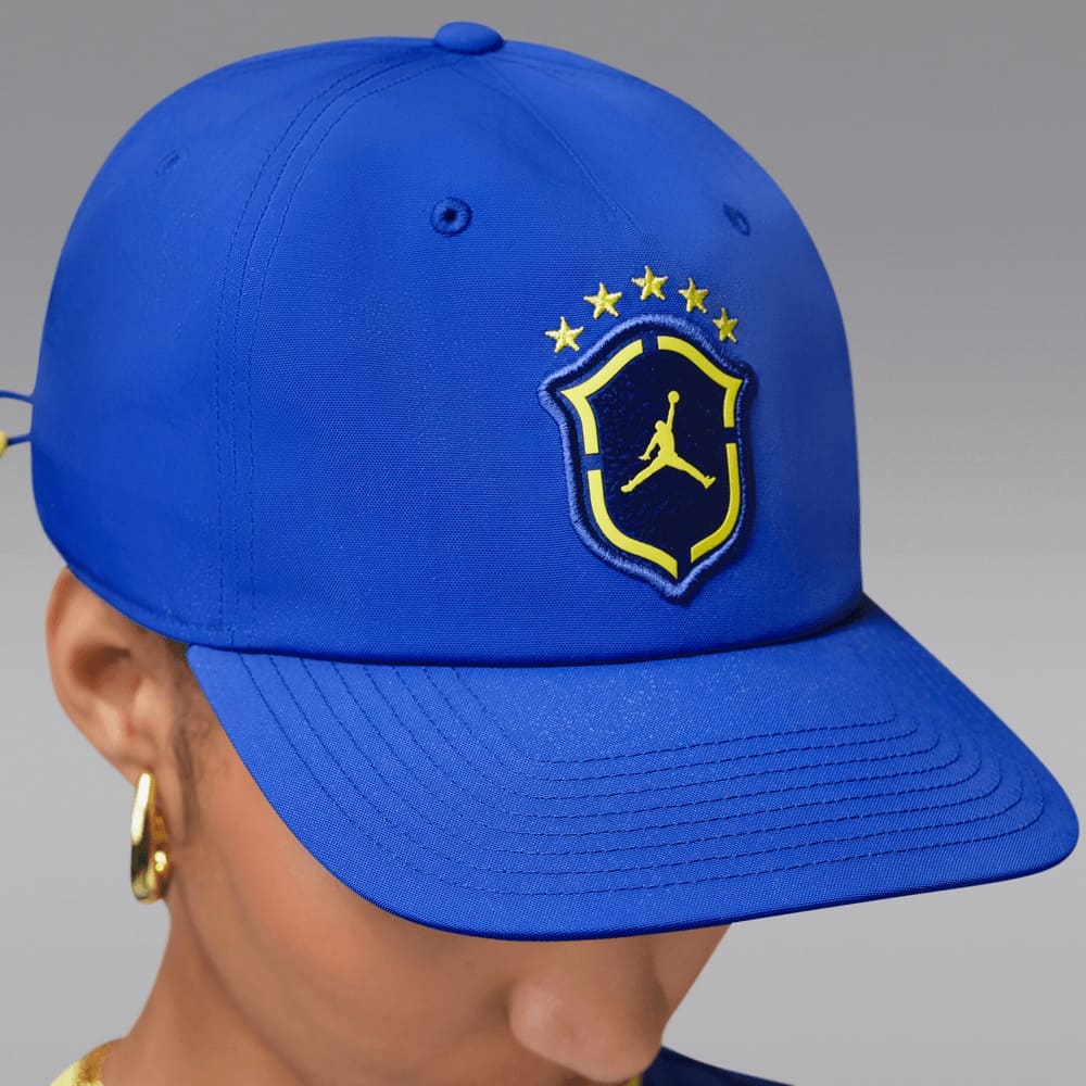 Gorras y viseras de fútbol para hombre en azul · IO4448-417 - vista 4