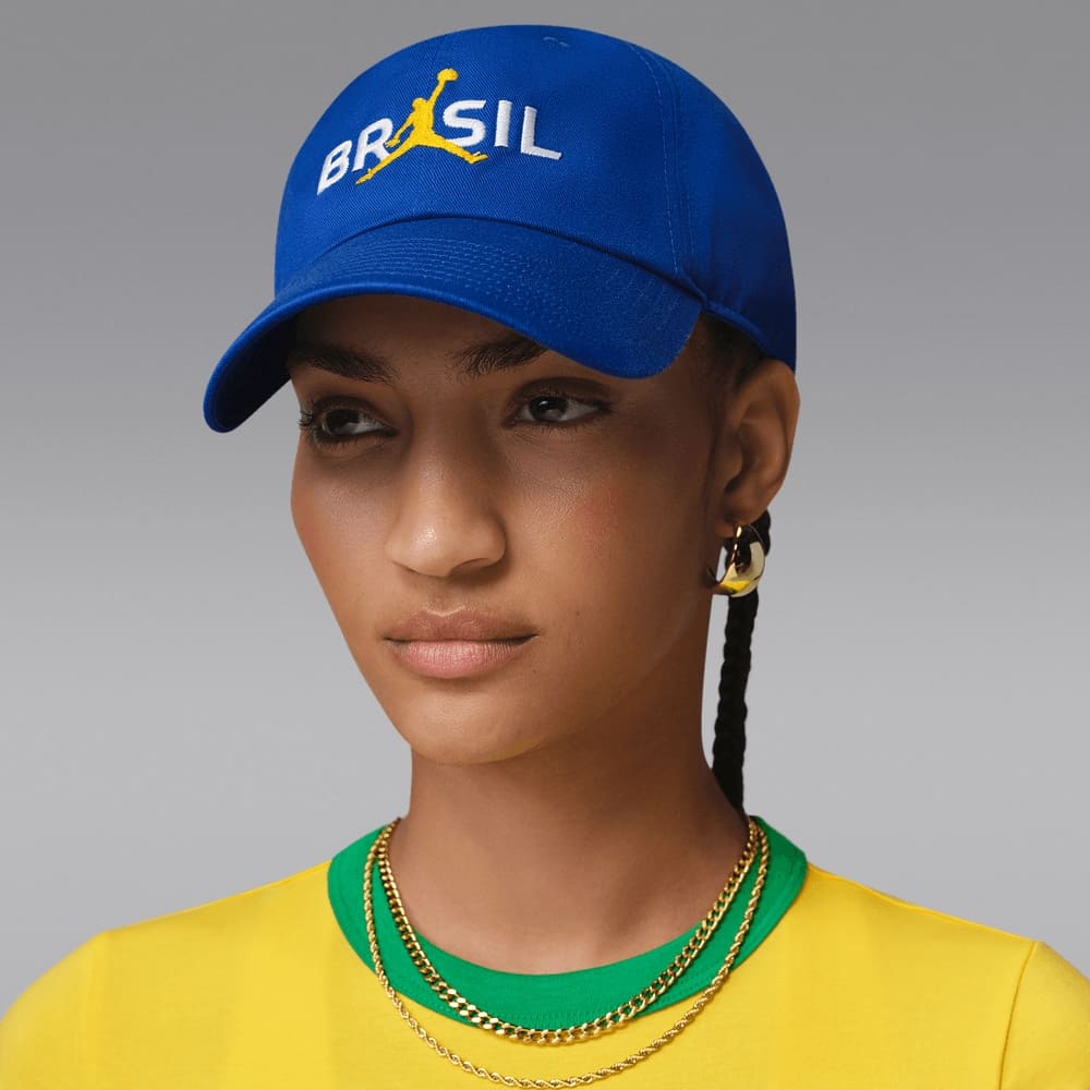 Gorras y viseras de fútbol para hombre en azul · IO4449-417 - vista 1