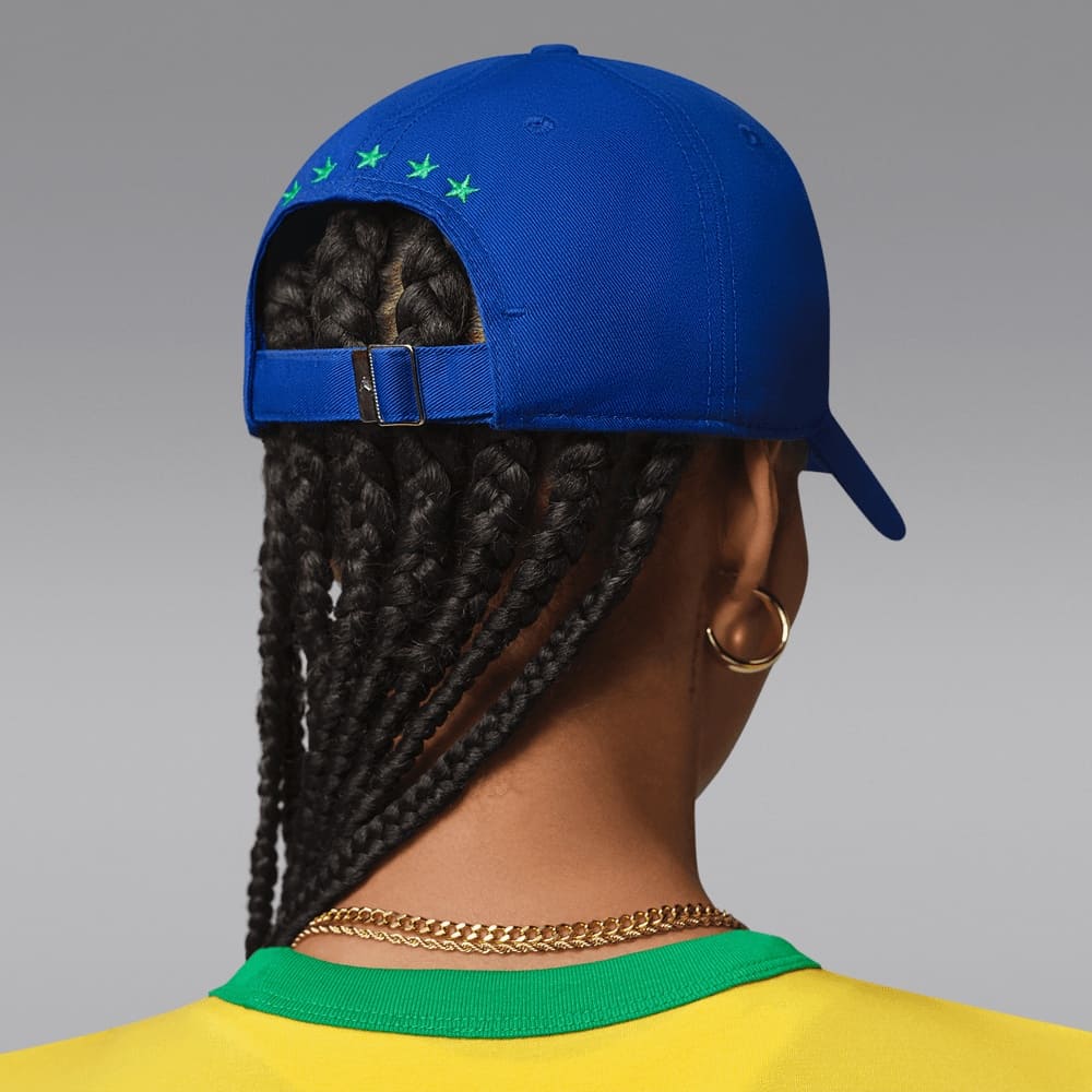 Gorras y viseras de fútbol para hombre en azul · IO4449-417 - vista 2