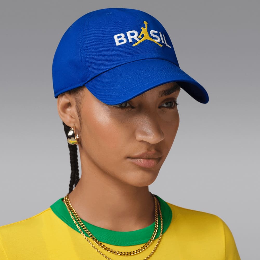 Gorras y viseras de fútbol para hombre en azul · IO4449-417 - vista 3