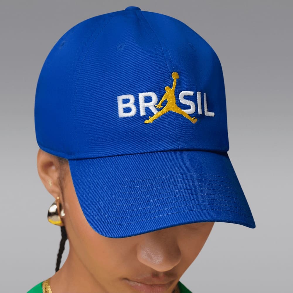 Gorras y viseras de fútbol para hombre en azul · IO4449-417 - vista 4