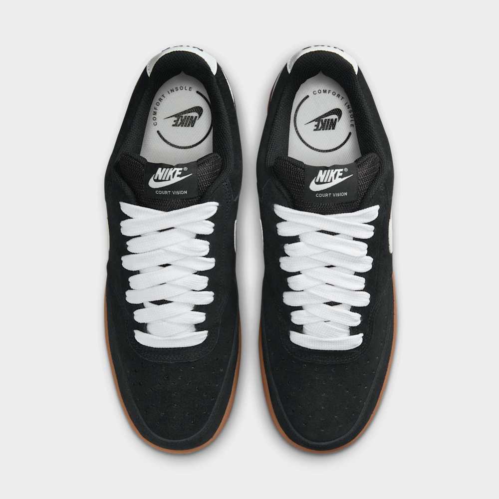 Tenis casual para hombre en negro · IO7727-001 - vista 4