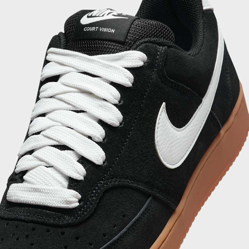 Tenis casual para hombre en negro · IO7727-001 - vista 7