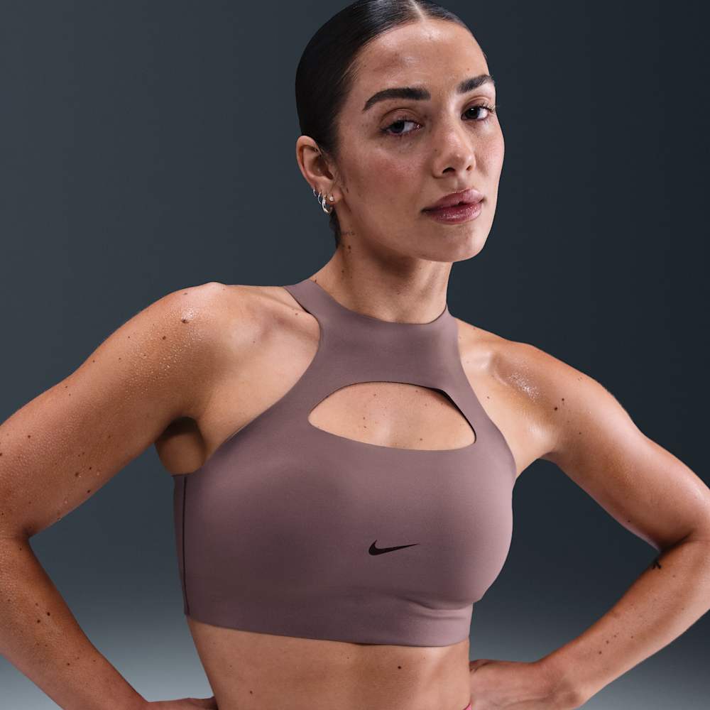 Brasier y Tops deportivos para entrenamiento para mujer en morado · IO9335-502 - vista 1